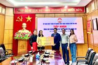 HANOISME: trao ủng hộ chương trình an sinh xã hội thông qua MTTQ Việt Nam thành phố Hà Nội