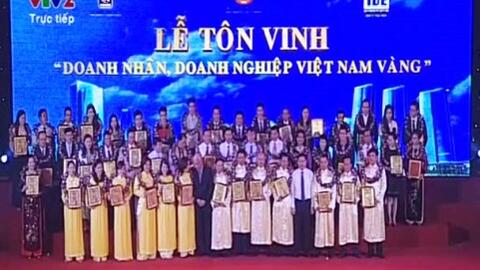 Chương trình "Tự hào doanh nhân Việt Nam" - Lễ tôn vinh "Doanh Nhân, doanh nghiệp Việt Nam vàng"