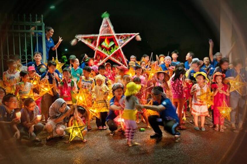 Cách tổ chức trò chơi cho trẻ em vui tết Trung thu