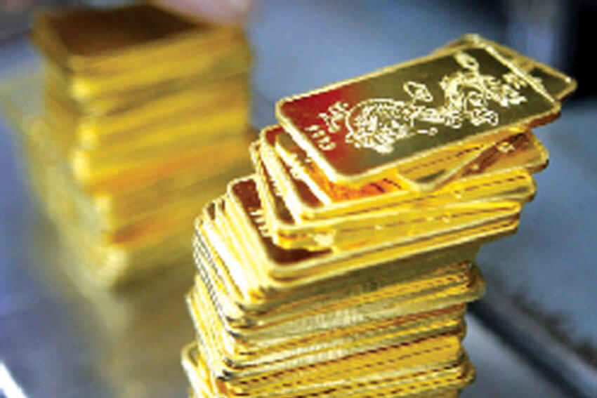 Giá vàng bật tăng mạnh khi Fed công bố quyết sách