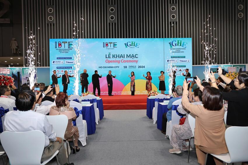 Triển lãm Quốc tế Sản phẩm và Đồ chơi Trẻ em Việt Nam (IBTE 2024) cùng Triển lãm Quốc tế Quà tặng và Đồ gia dụng Việt Nam (IGHE 2024)