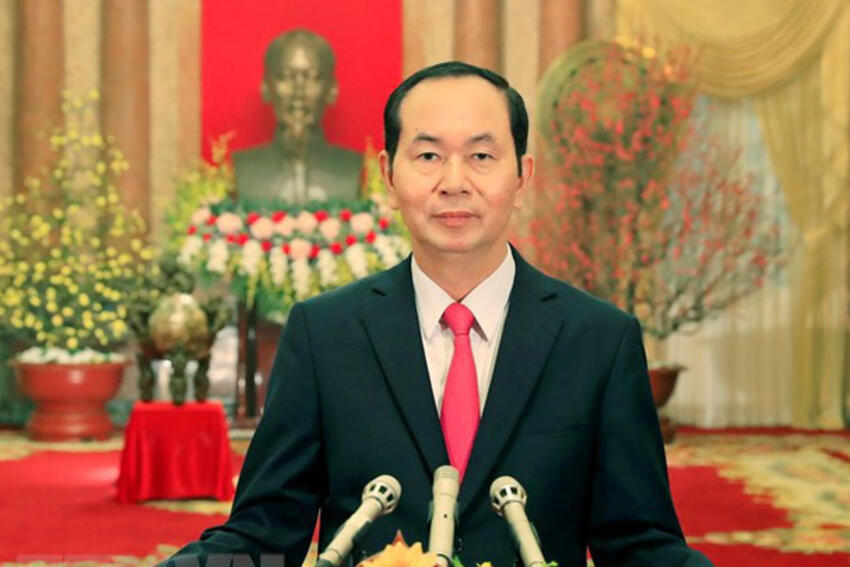 Thư chúc Tết Nguyên đán Mậu Tuất 2018 của Chủ tịch nước Trần Đại Quang