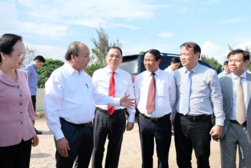 Thủ tướng đánh giá cao tốc độ triển khai của Vinfast