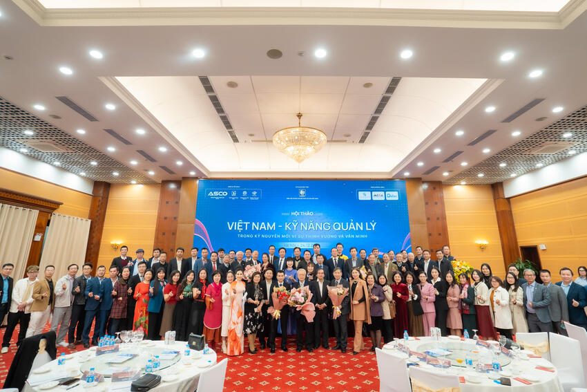 Hội thảo Việt Nam – Kỹ năng quản lý trong kỷ nguyên mới vì sự thịnh vượng và văn minh