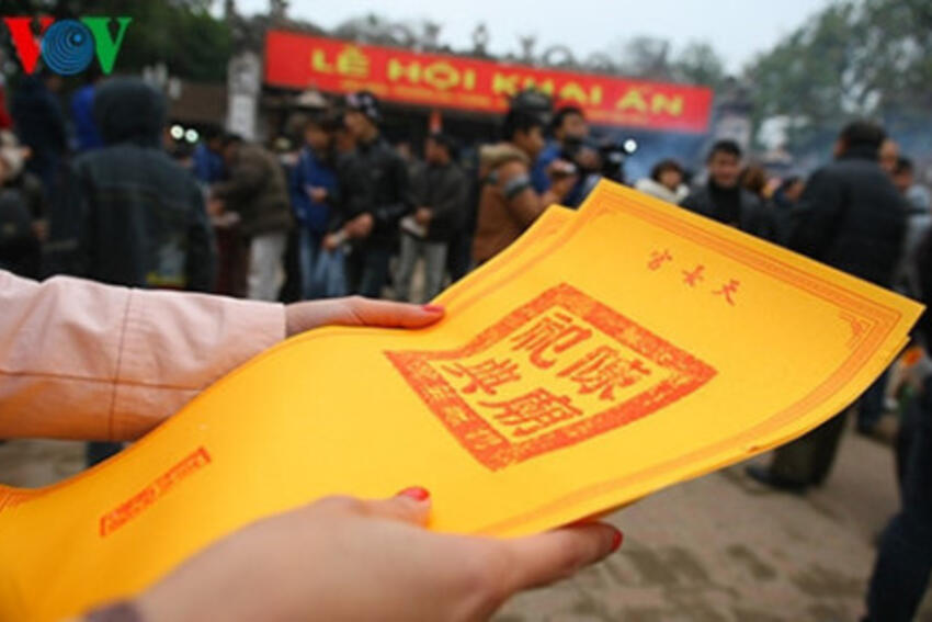 Lễ khai ấn đền Trần năm 2016: Sẽ phát ấn sớm hơn 30 phút