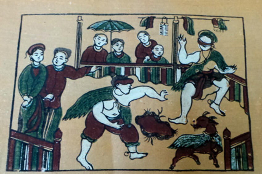 Vì sao bức tranh “Bịt mắt bắt dê” gây sốt?