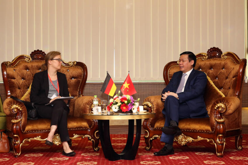 Chính phủ Đức sẽ tiếp tục hợp tác chặt chẽ với Việt Nam