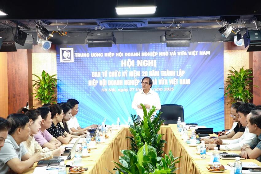 VINASME: Tổ chức phiên họp lần thứ nhất Ban Tổ chức Lễ kỷ niệm 20 năm thành lập