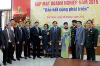 Bac Ninh: Meeting with business in 2015