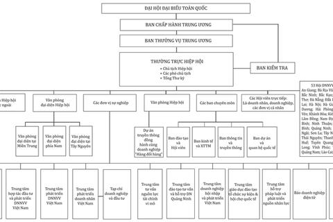 Organisational structure diagram