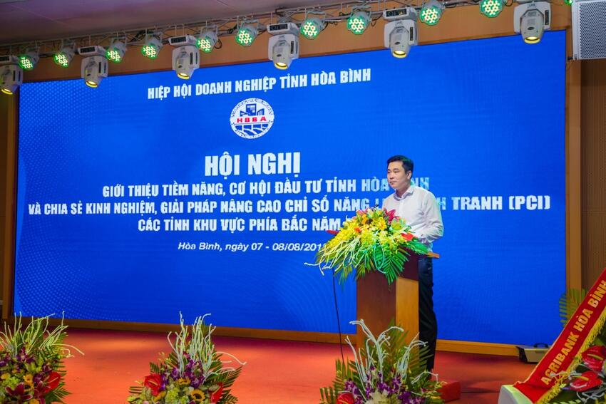 Hoa Binh Association of Small and Medium Enterprises organized the Conference to introduce potentials, investment opportunities of Hoa Binh province
