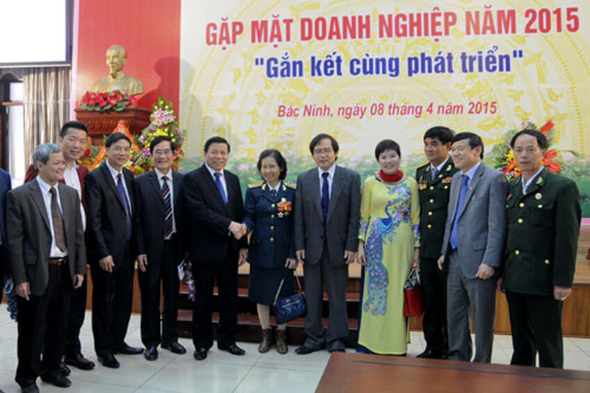 Bac Ninh: Meeting with business in 2015