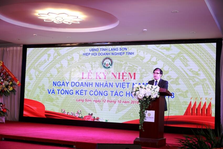 Lang Son: Enterprises Association celebrates Vietnam Business’s day 13/10.