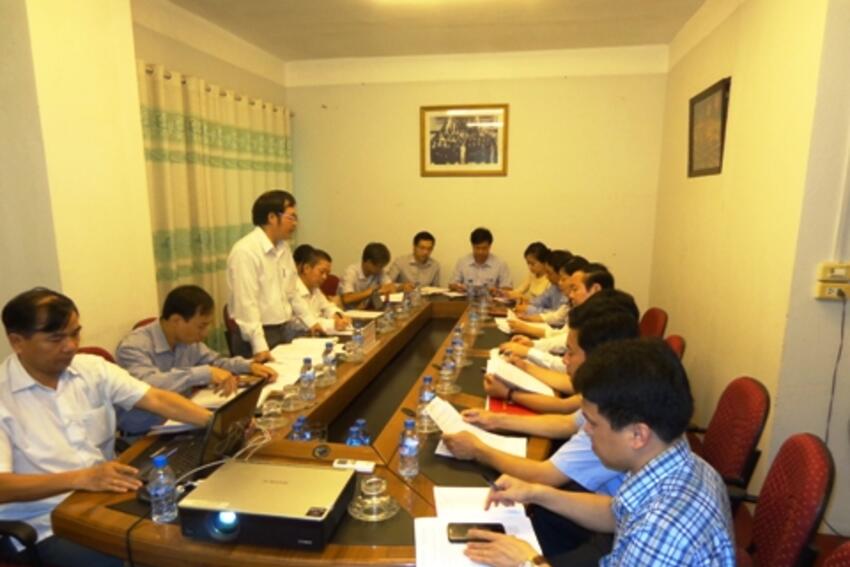 The delegation of the  Central Committee’s Economic Commission working with  VINASME