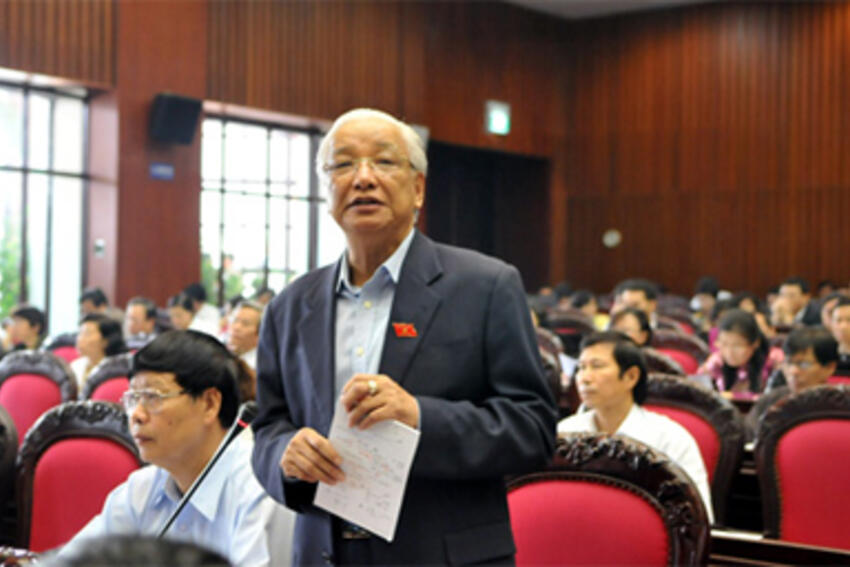 The Speech of Mr. Cao Si Kiem, the deputy of the 13th National Assembly cum President of VINASME in 7th session.