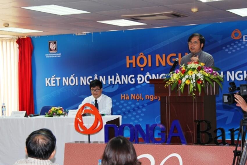The Conference: “ DongA Bank connects to enterprises”