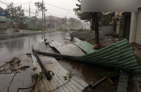 Miền Trung, tan hoang, bão Miền Trung, tan hoang, bão