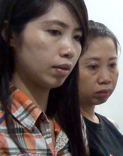 Hai chị em Trang bị bắt