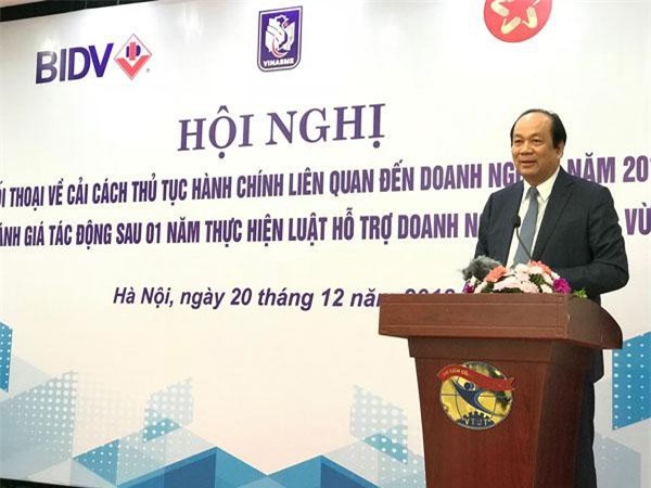 Bộ trưởng Mai Tiến Dũng - Ủy viên BCH TW Đảng, Bộ trưởng Chủ nhiệm Văn phòng Chính phủ, Chủ tịch Hội đồng tư vấn CCTTHC. (Ảnh: Ánh Tuyết) Bộ trưởng Mai Tiến Dũng - Ủy viên BCH TW Đảng, Bộ trưởng Chủ nhiệm Văn phòng Chính phủ, Chủ tịch Hội đồng tư vấn CCTTHC. (Ảnh: Ánh Tuyết)