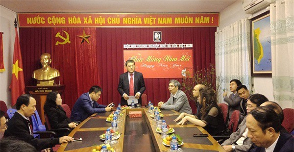 Ông Phạm Huy Hùng - Phó Chủ tịch VINASME - phát biểu tại buổi gặp mặt. Ông Phạm Huy Hùng - Phó Chủ tịch VINASME - phát biểu tại buổi gặp mặt.