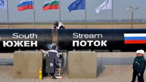Nga sẵn sàng đình chỉ dự án “Dòng chảy phương nam” (“South Stream”)