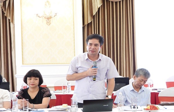 Ông Lê Thành Cung, Giám đốc Sở Tư pháp tỉnh Quảng Ninh, phát biểu tại hội thảo. Ông Lê Thành Cung, Giám đốc Sở Tư pháp tỉnh Quảng Ninh, phát biểu tại hội thảo.