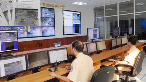 Ôtô vi phạm sẽ được gửi thông tin về trung tâm thông qua màn hình để CSGT xử lý