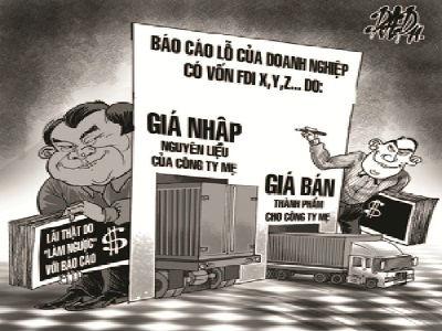 Khi chuyển giá xảy ra ở một số doanh nghiệp FDI, Việt Nam đã hai lần chịu thiệt khi vừa phải ưu đãi thuế cùng lúc trở thành bãi rác công nghiệp.