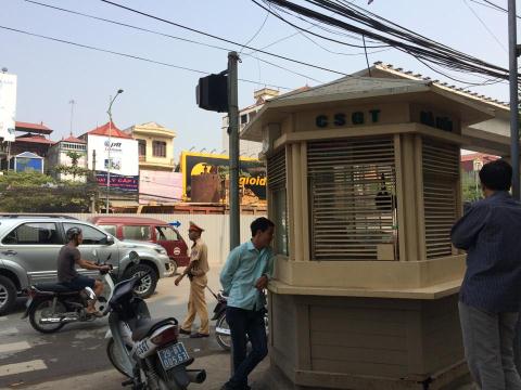 Chốt giao thông Ba La -Hà Đông